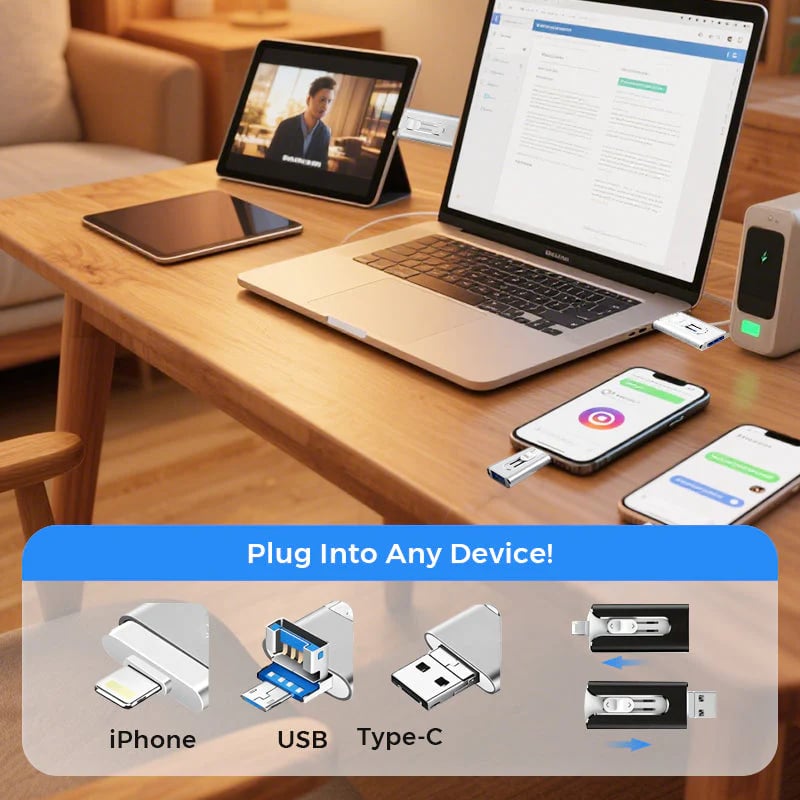USB Memory Set for external storage 📀 - Complete for storing and transporting files! 🚀 🚀