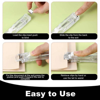 Compact Reusable Document Clips – Neat, Stylish & Easy Organisation