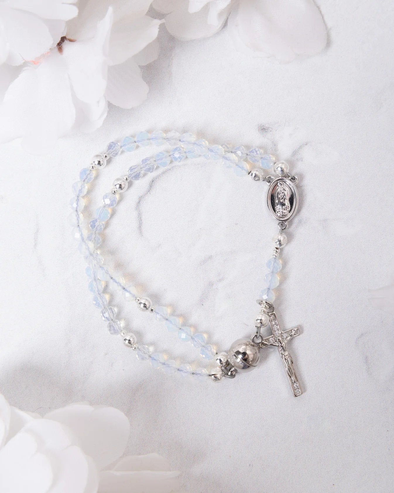 ✝️Handcrafted rosary bracelets📿
