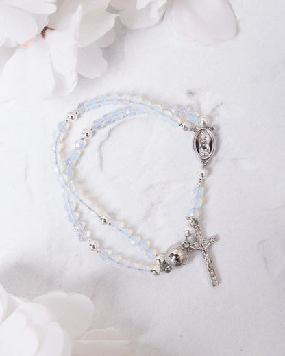 ✝️Handcrafted rosary bracelets📿