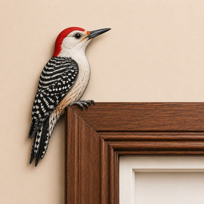 🐦✨Wooden Chickadee Door Topper