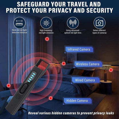 ❤️hot Sale❤️hidden Camera & Gps Tracker Detector