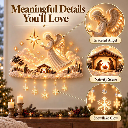 ✨last Day 49% Off✨ Christmas Blessing Angel Glow