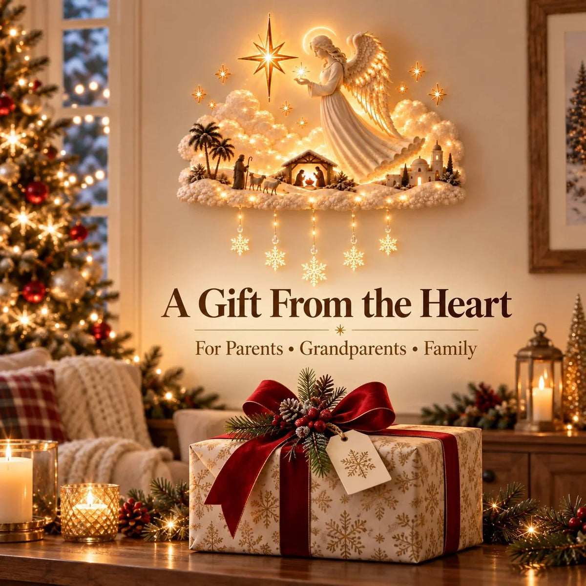 ✨last Day 49% Off✨ Christmas Blessing Angel Glow
