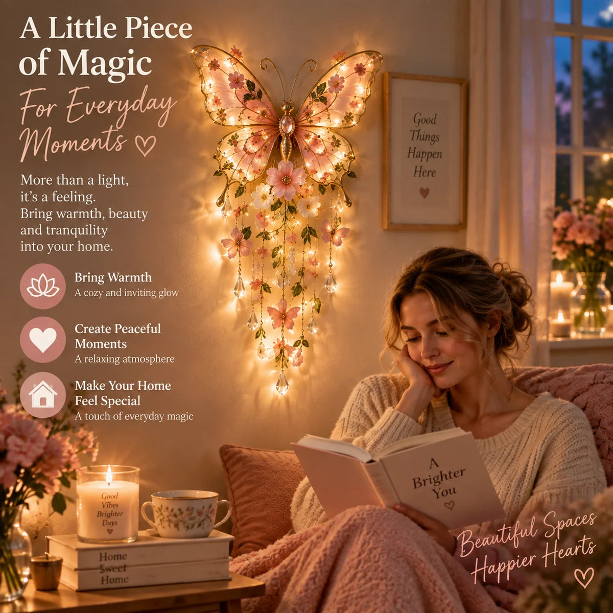 🔥last Day 49%🦋butterfly Garden Light