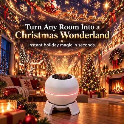 🔥LAST DAY 49% OFF -🎄 Magical Christmas Projection Night Light – Transform Any Room Into A Holiday Wonderland