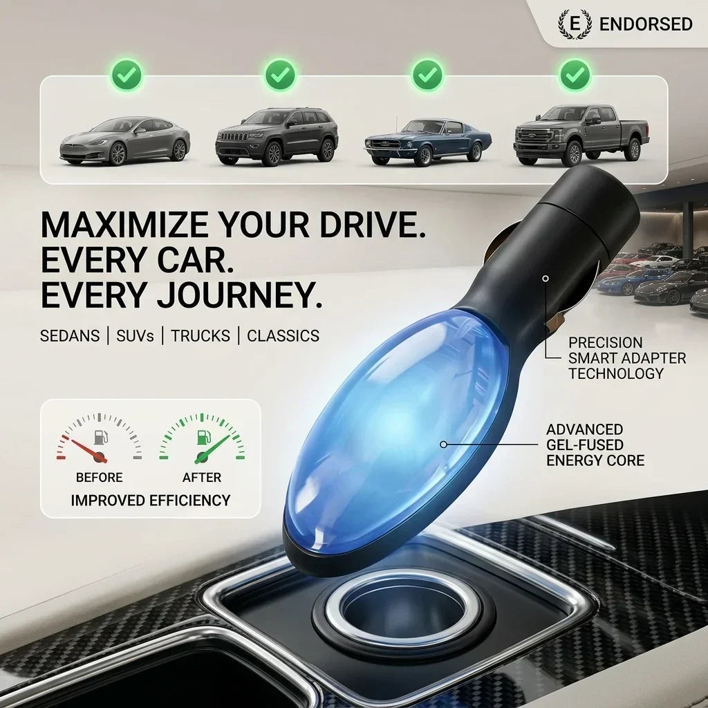 🚗 2026 New Upgrade Fuel Device – Automotive Gas Saver For Cars & Trucks, Spill Saver