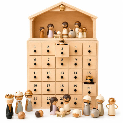 Nativity Advent Calendar 2026 – 24-day Christmas Countdown With Nativity Figures