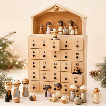 Nativity Advent Calendar 2026 – 24-day Christmas Countdown With Nativity Figures