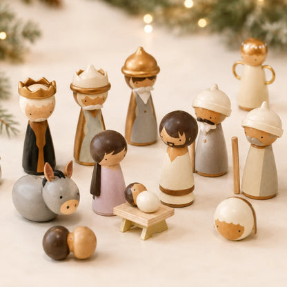 Nativity Advent Calendar 2026 – 24-day Christmas Countdown With Nativity Figures