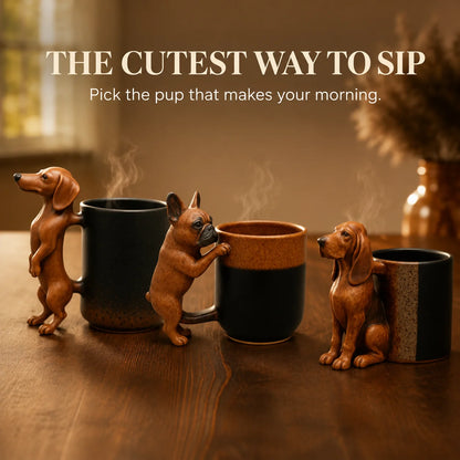 🐕Handmade Dachshund Mug