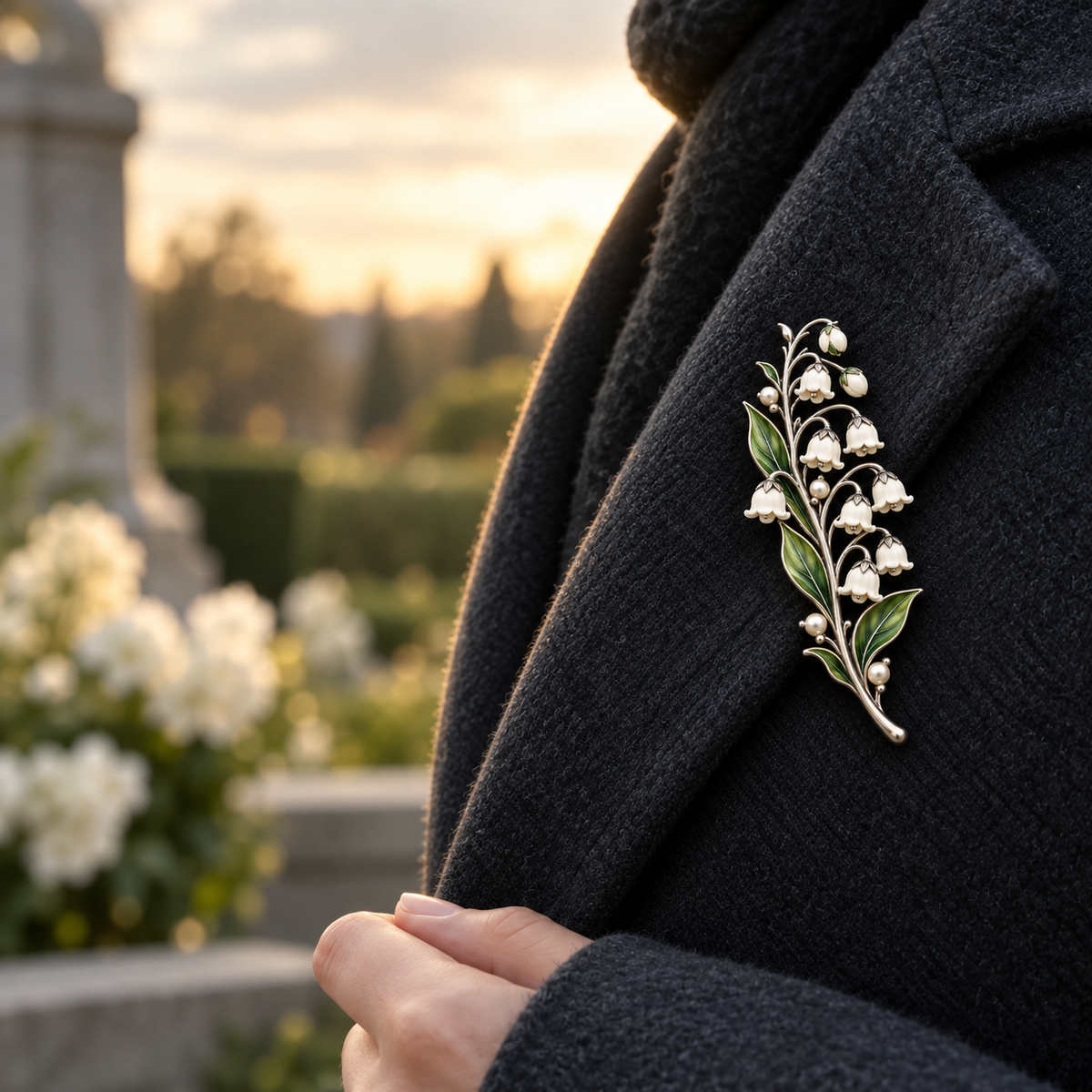 Lily Of The Valley ✨ Timeless Vintage Brooch 💛 Pure Elegance Never Fades