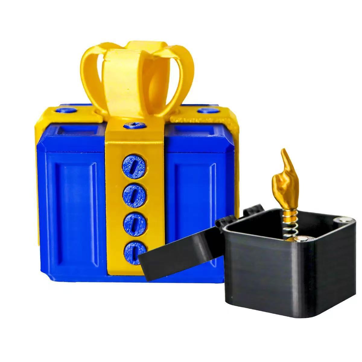 🎁 3D Christmas Prank Gift Box