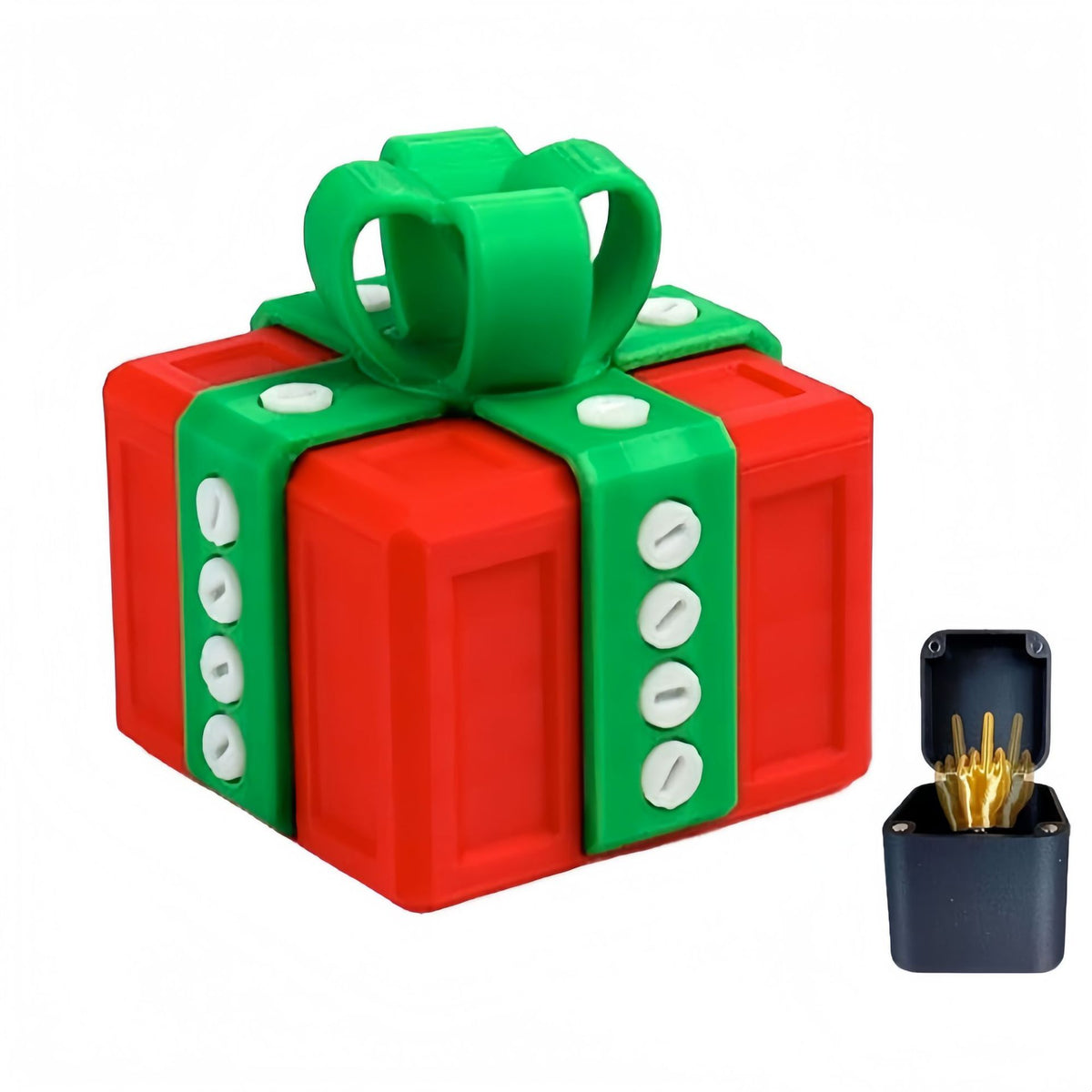 🎁 3D Christmas Prank Gift Box