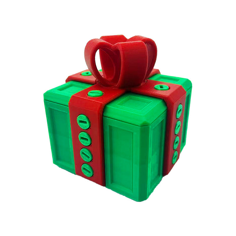 🎁 3D Christmas Prank Gift Box
