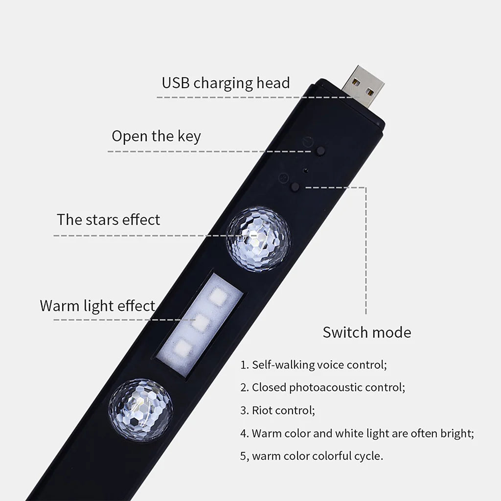 Wireless Rgb Car Interior Ambient Light