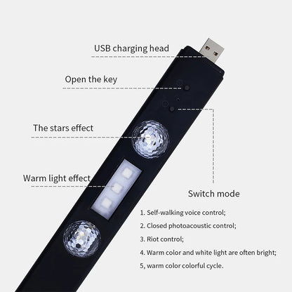 Wireless Rgb Car Interior Ambient Light
