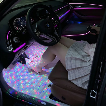 Wireless Rgb Car Interior Ambient Light
