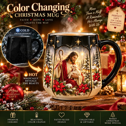 Christmas Magic Color-changing Mug – Heat Reveal Holiday Gift