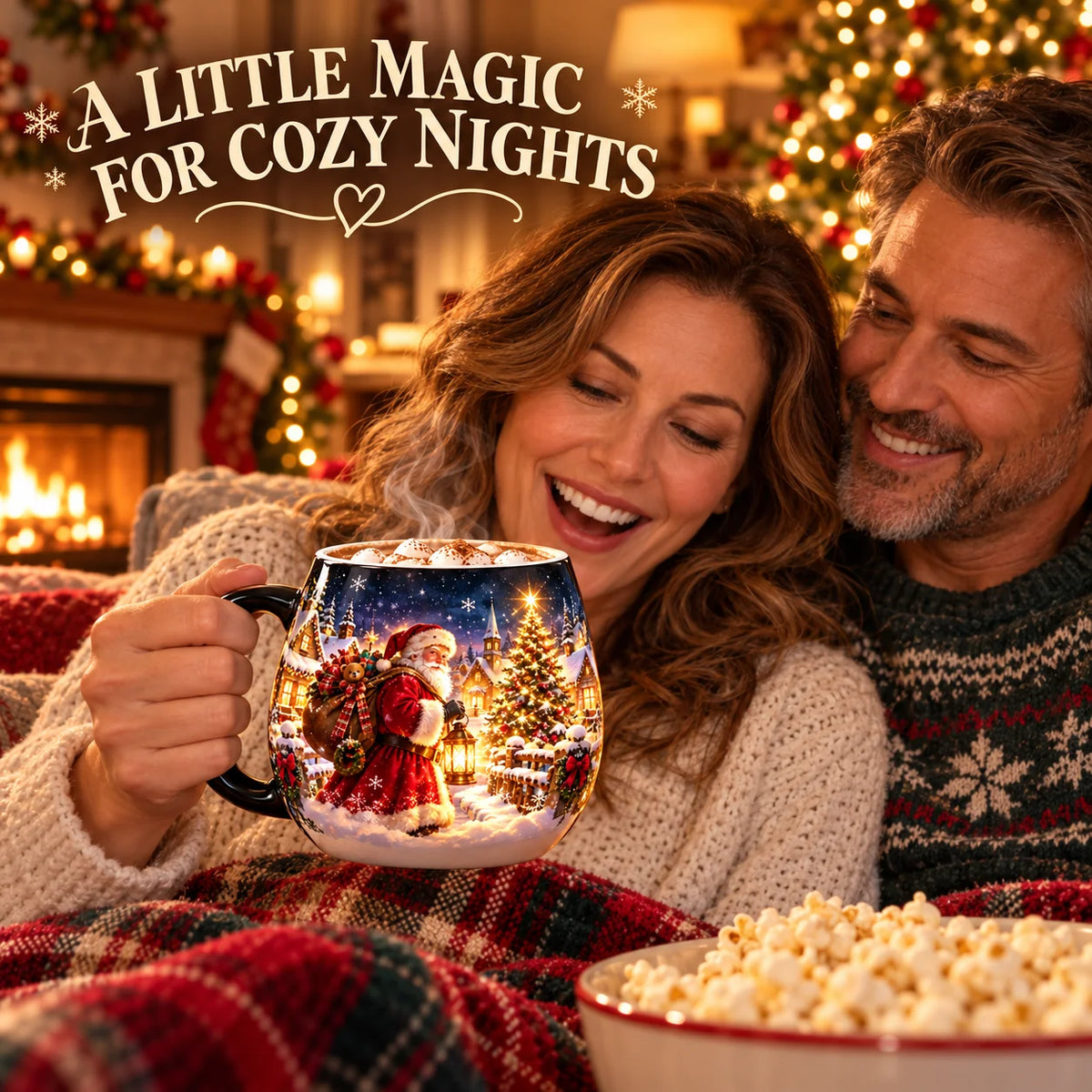 Christmas Magic Color-changing Mug – Heat Reveal Holiday Gift