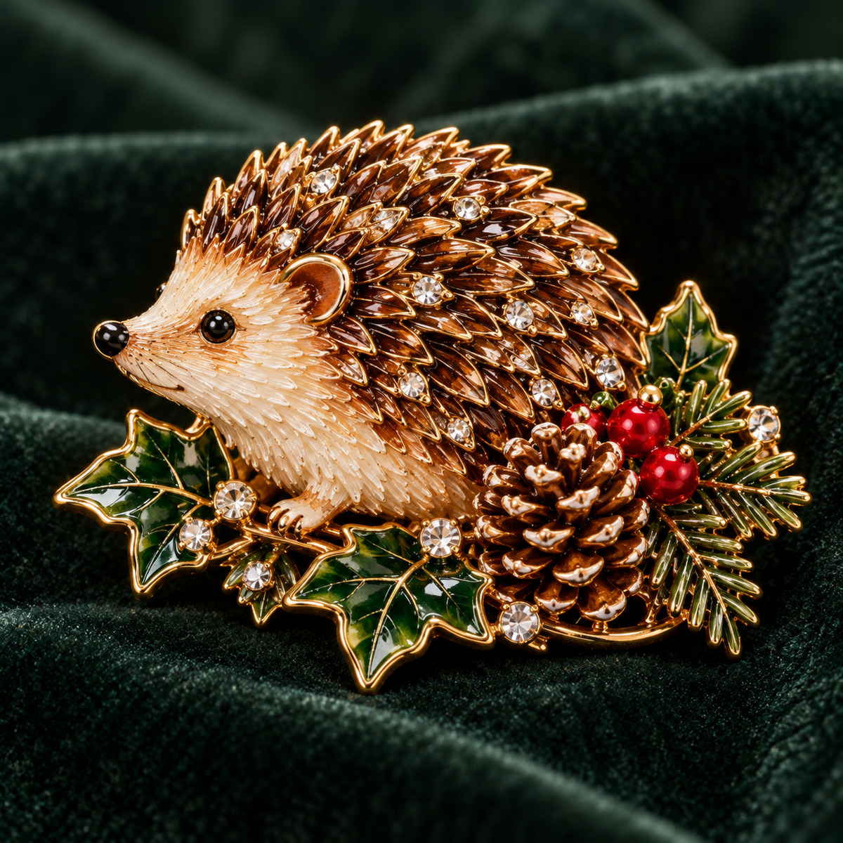 🦔winter Woodland Hedgehog