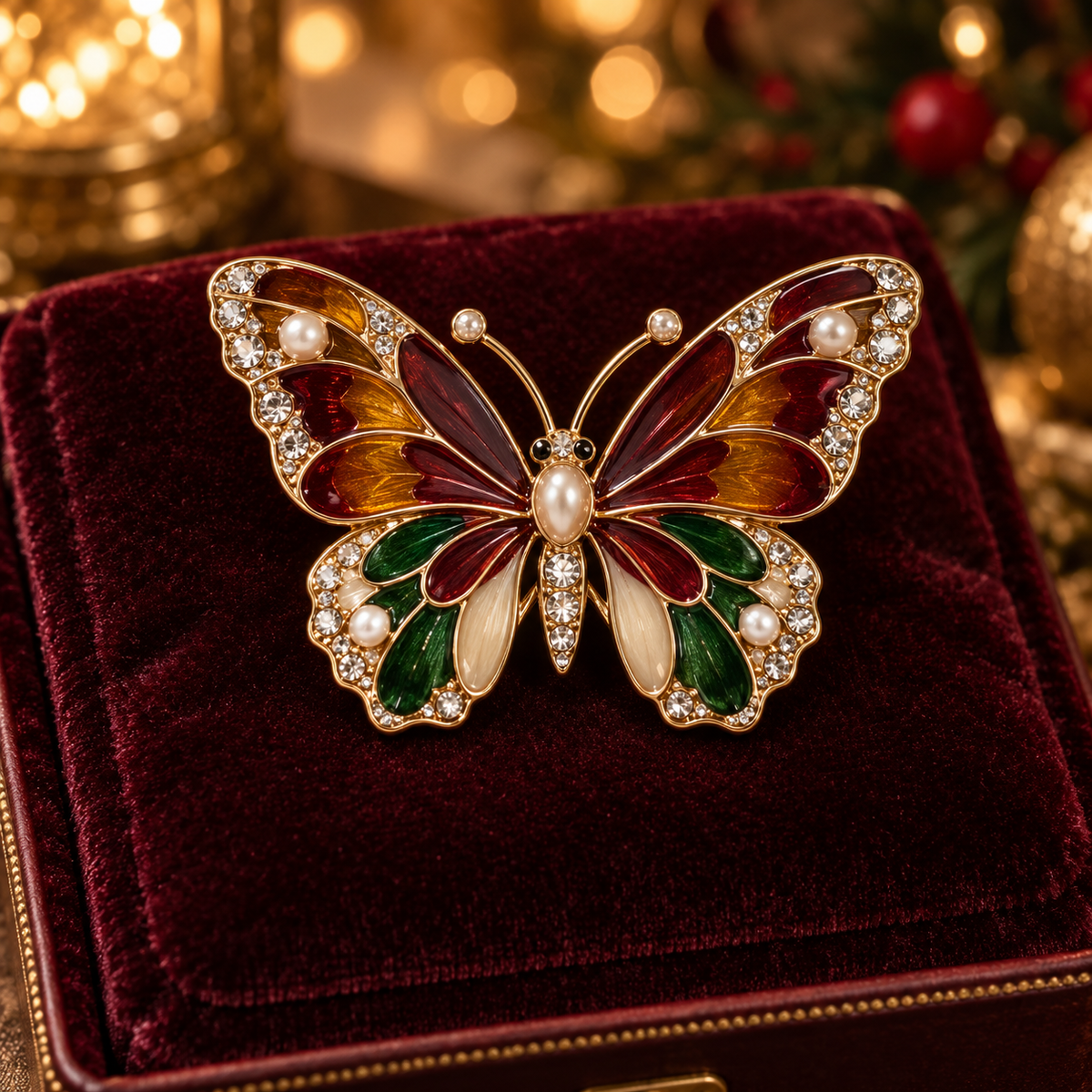 🦋✨Vintage Enamel Butterfly Brooch 🦋✨