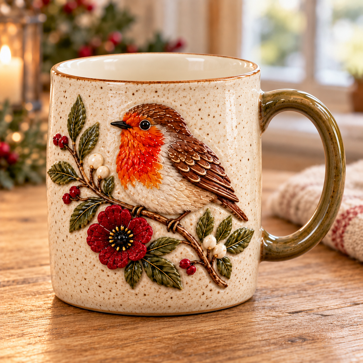 🎁embossed Nature Mug Collection