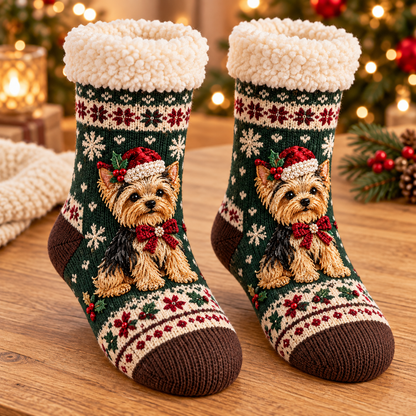🎄 FESTIVE PUP CHRISTMAS KNITTED SOCKS COLLECTION