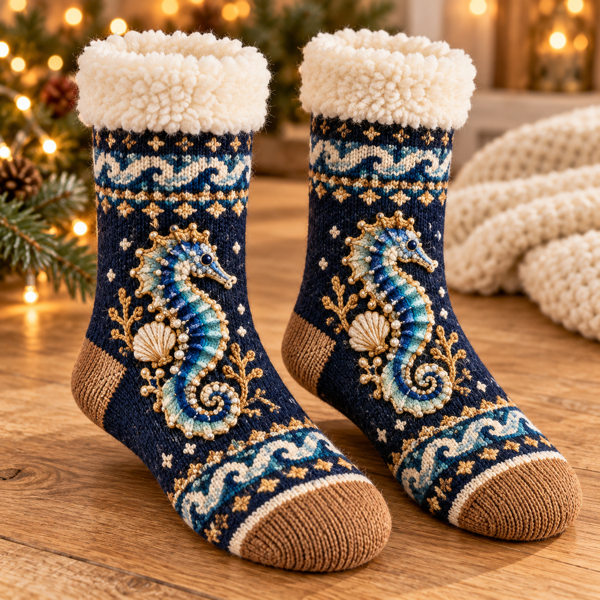 🌿 Nature Story Knit Sock Collection