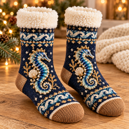 🌿 Nature Story Knit Sock Collection