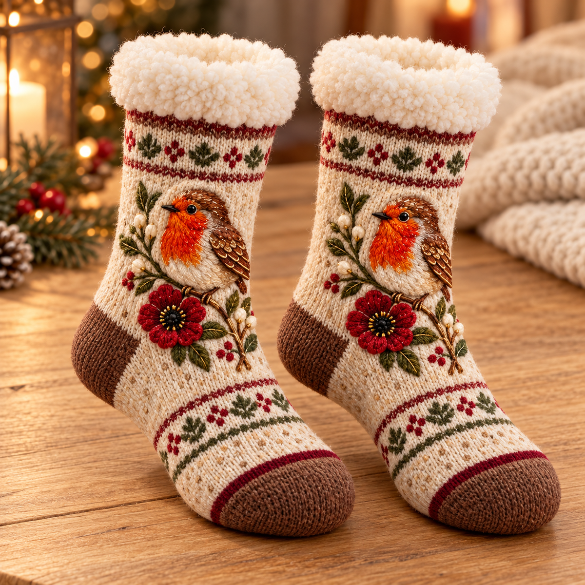 🌿 Nature Story Knit Sock Collection
