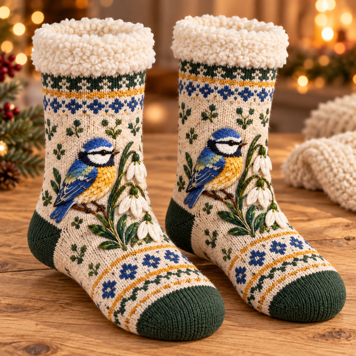 🌿 Nature Story Knit Sock Collection