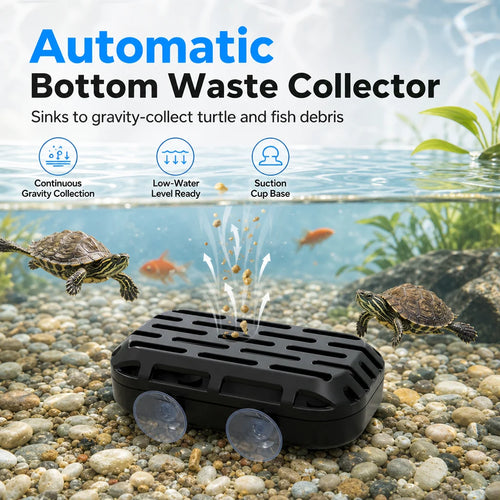 Turtle Tank Poop Collector & Aquarium Waste Cleaner