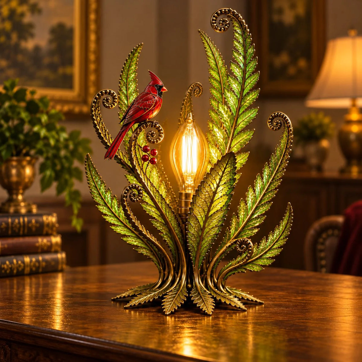 Cardinal garden glow lamp