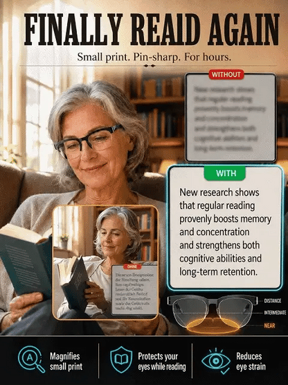 Smart Zoom Color-Changing Solar Real-Time AI Translation Glasses