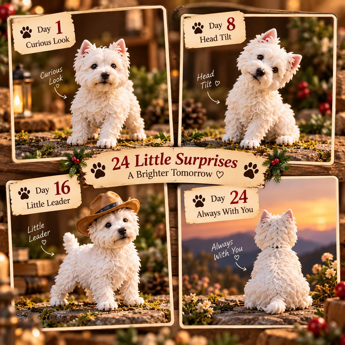 ❤️🐕 24 Days of Westies — 24 Little Personalities, One Big Love