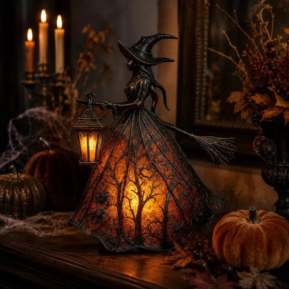 ✨Last Day 49% OFF✨Halloween Witch Lamp Tabletop Decoration✨