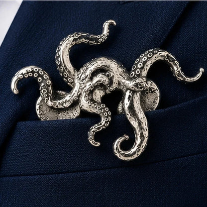 ✨ Luxury Sculpted Animal Brooch – Premium Statement Piece for Suits & Blazers