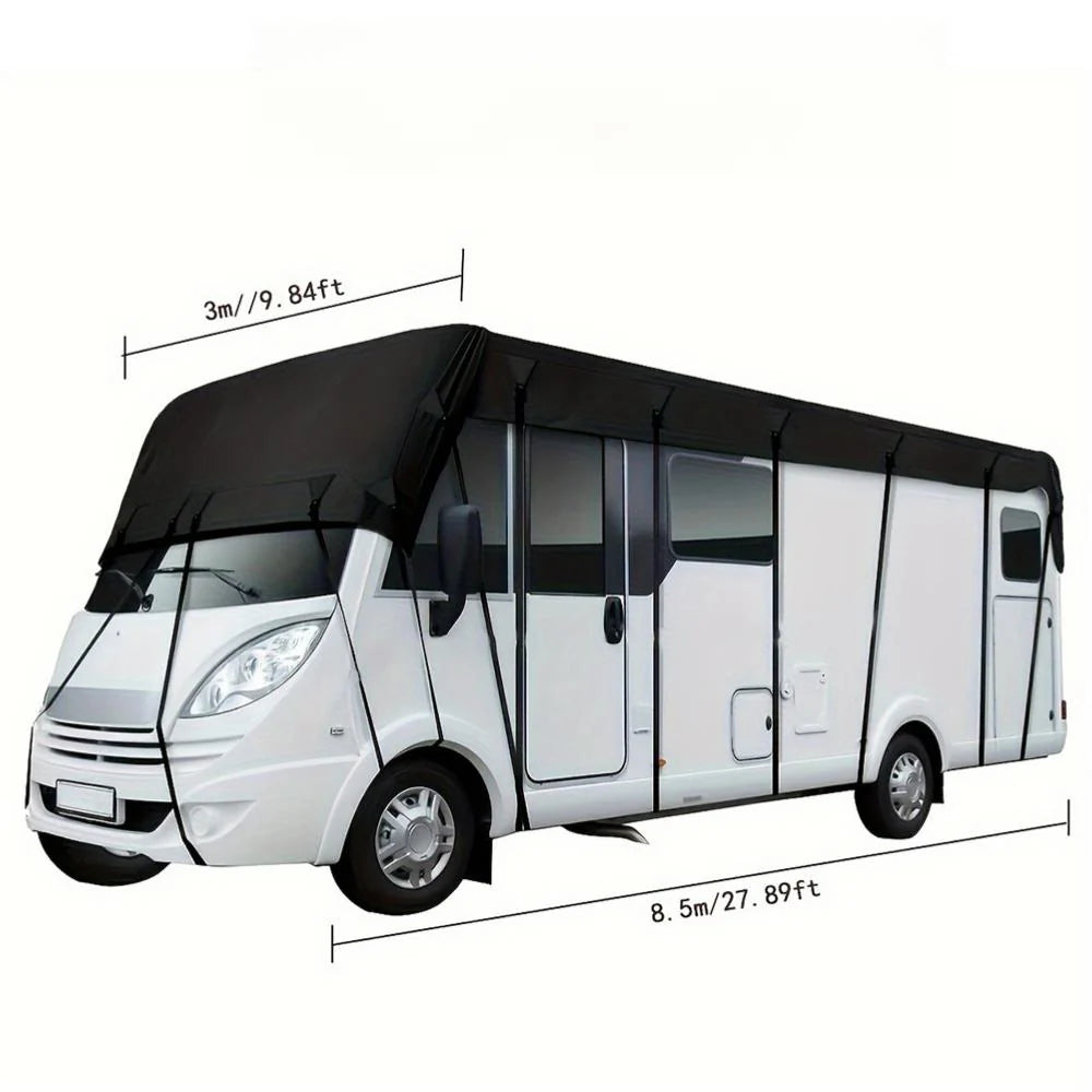 🎃halloween Deal 49% Off!🚐caravan & Motorhome Roof Cover – 210d Oxford With Secure Adjustable Straps