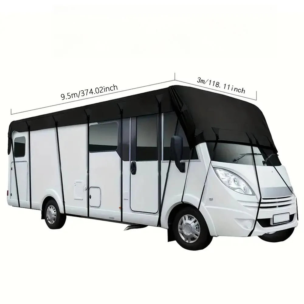 🎃halloween Deal 49% Off!🚐caravan & Motorhome Roof Cover – 210d Oxford With Secure Adjustable Straps