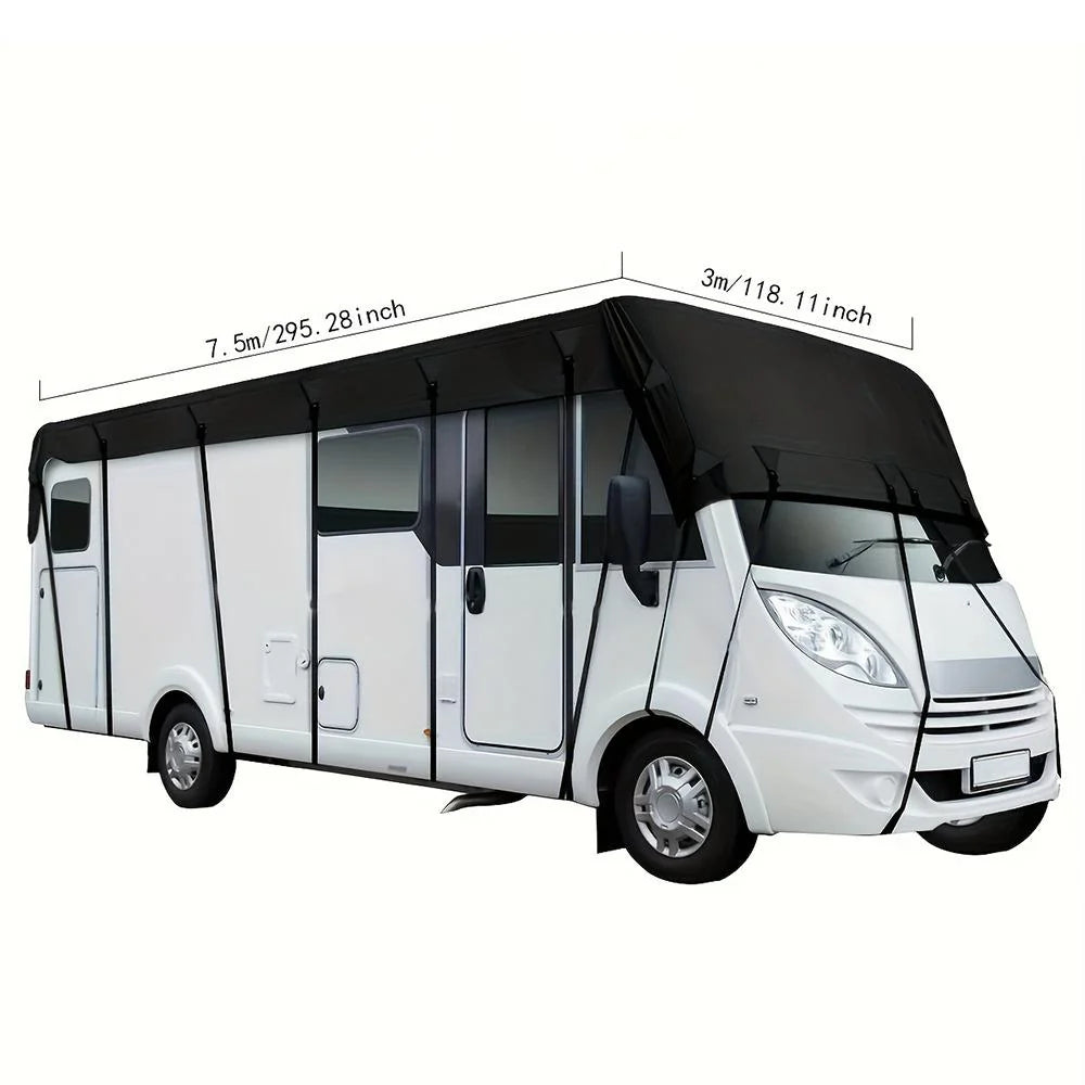 🎃halloween Deal 49% Off!🚐caravan & Motorhome Roof Cover – 210d Oxford With Secure Adjustable Straps