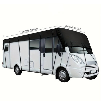 🎃halloween Deal 49% Off!🚐caravan & Motorhome Roof Cover – 210d Oxford With Secure Adjustable Straps