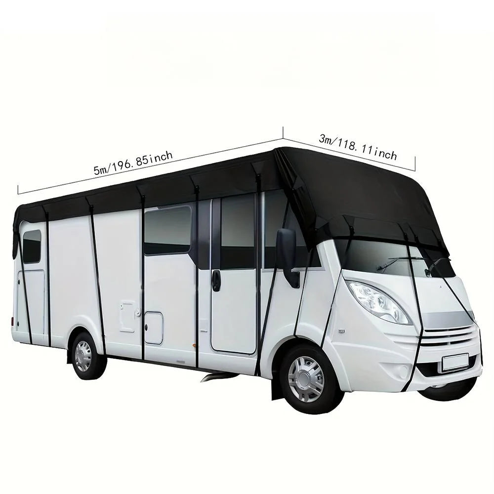 🎃halloween Deal 49% Off!🚐caravan & Motorhome Roof Cover – 210d Oxford With Secure Adjustable Straps