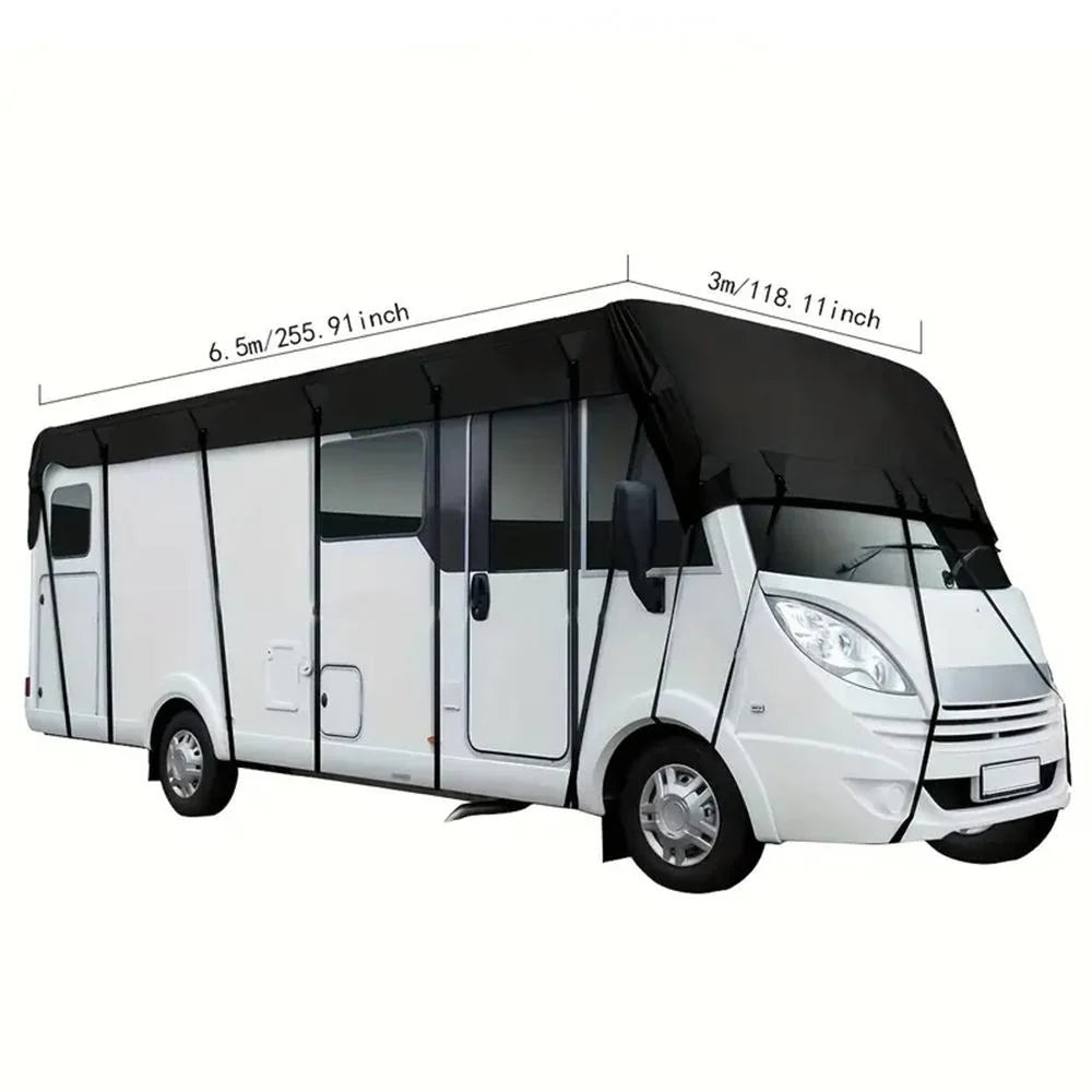 🎃halloween Deal 49% Off!🚐caravan & Motorhome Roof Cover – 210d Oxford With Secure Adjustable Straps