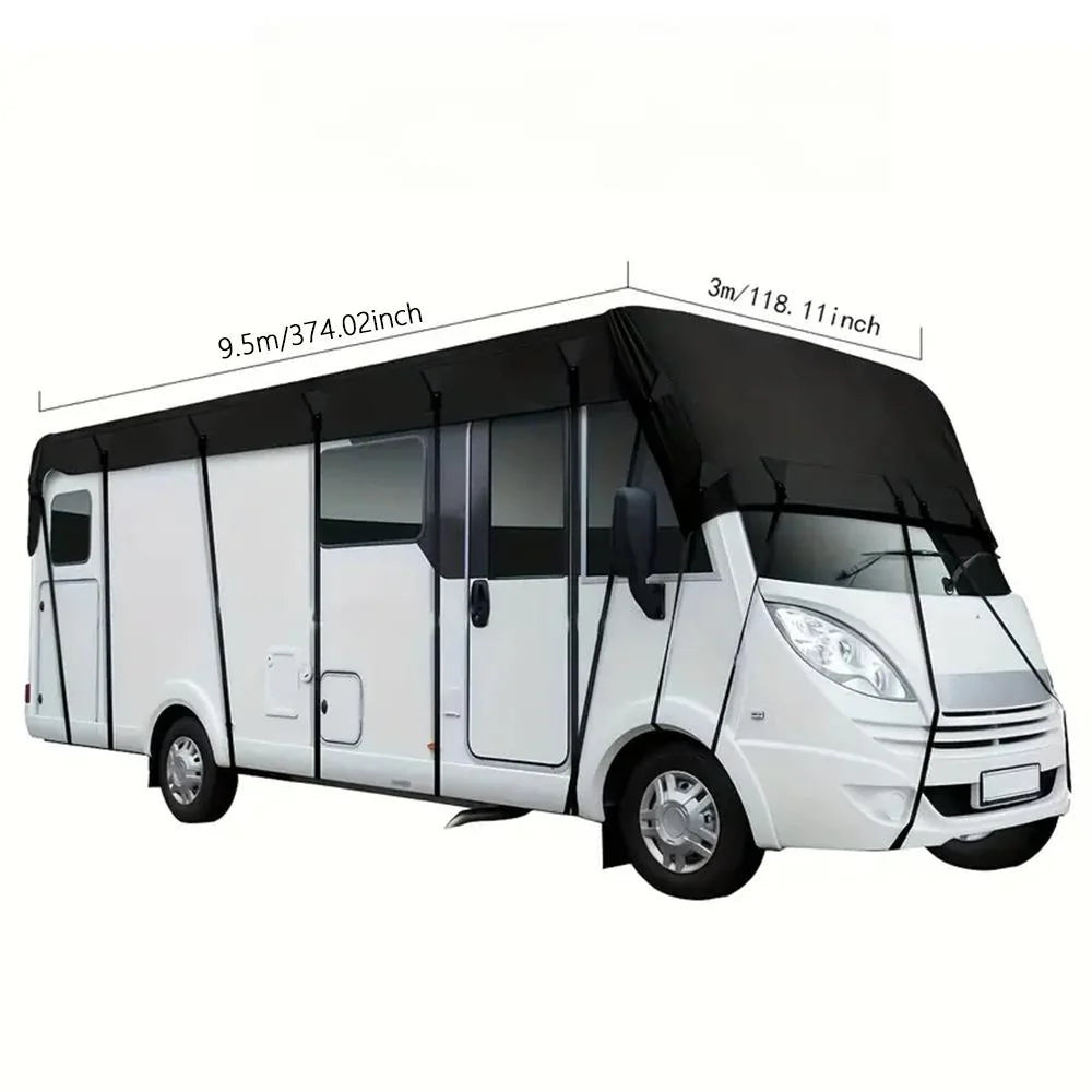 🎃halloween Deal 49% Off!🚐caravan & Motorhome Roof Cover – 210d Oxford With Secure Adjustable Straps