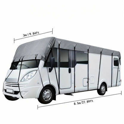 🎃halloween Deal 49% Off!🚐caravan & Motorhome Roof Cover – 210d Oxford With Secure Adjustable Straps