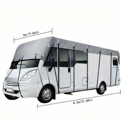 🎃halloween Deal 49% Off!🚐caravan & Motorhome Roof Cover – 210d Oxford With Secure Adjustable Straps