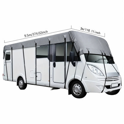 🎃halloween Deal 49% Off!🚐caravan & Motorhome Roof Cover – 210d Oxford With Secure Adjustable Straps