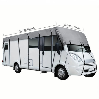 🎃halloween Deal 49% Off!🚐caravan & Motorhome Roof Cover – 210d Oxford With Secure Adjustable Straps