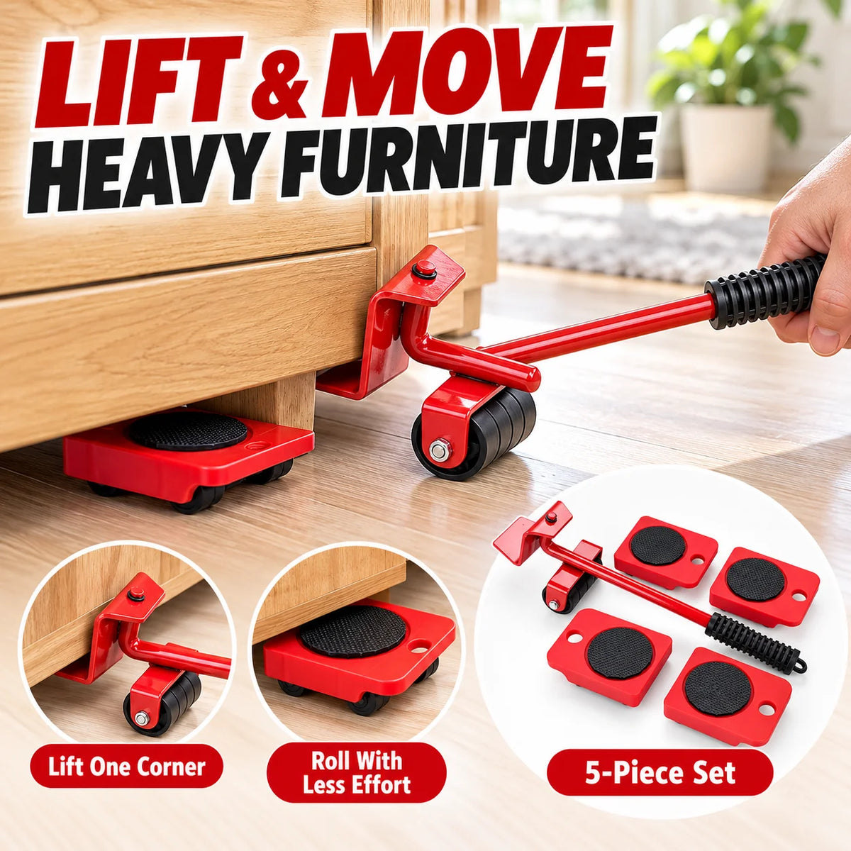 🛋️ Limited-time 49% off — Furniture lifter & mover set